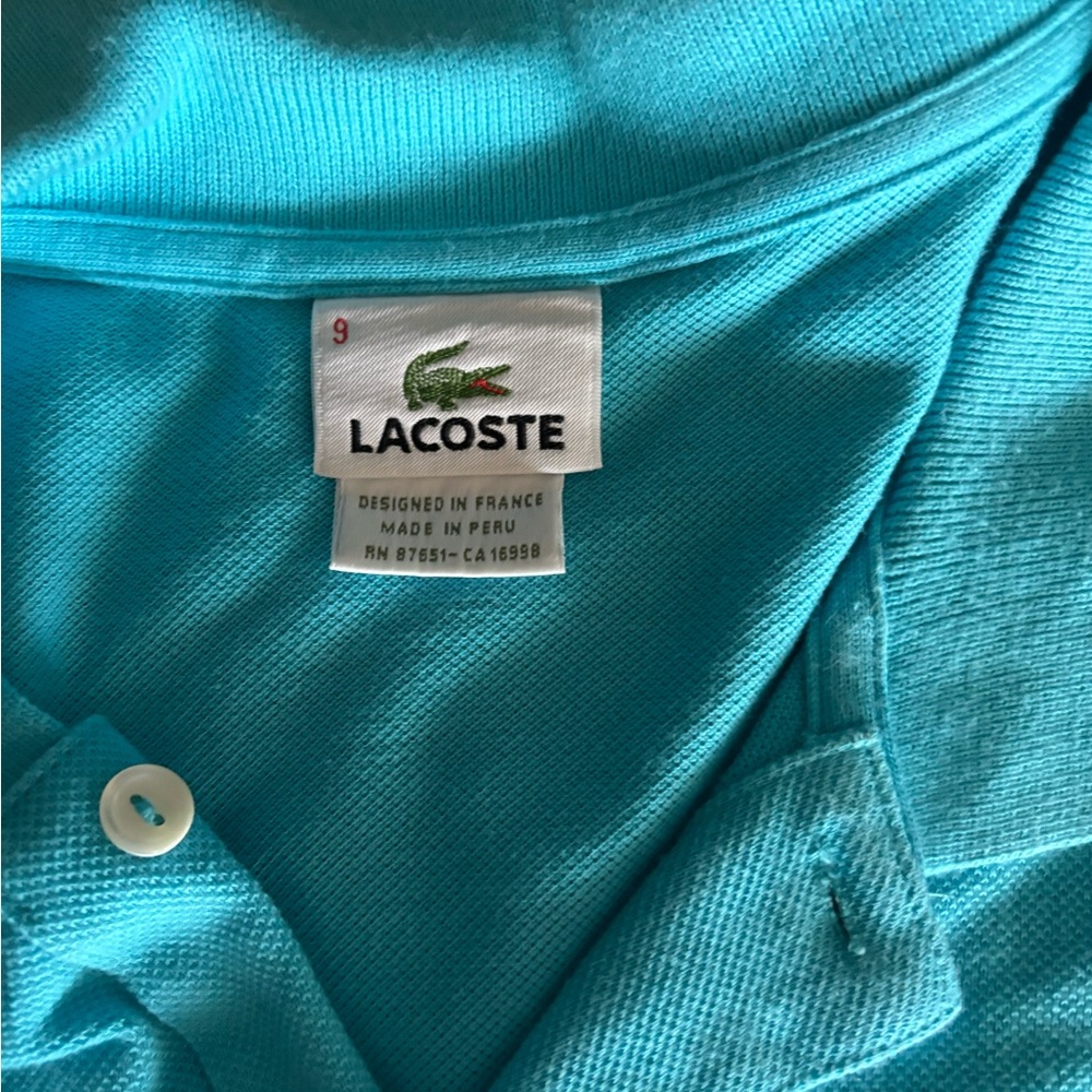 Lacoste men’s polo. XXL.